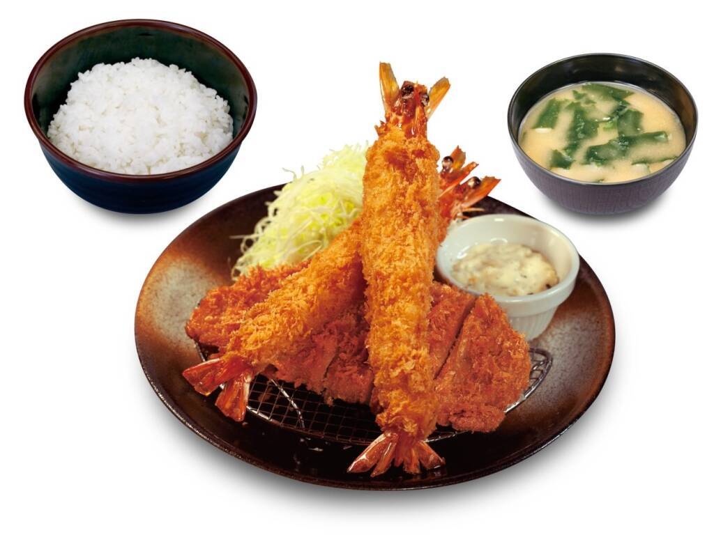 【松のや】値段そのまま、海老フライをグレードアップ または 増量「海老海老フェア」/ 12月24日から