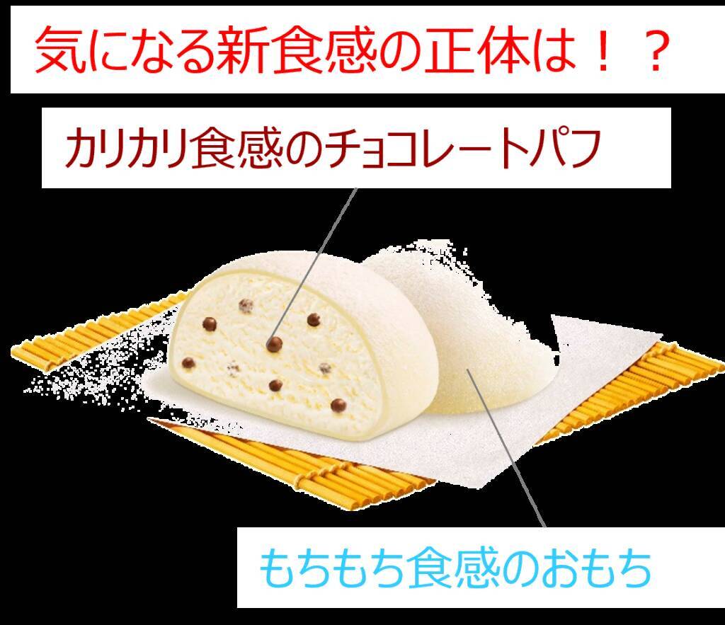 「雪見だいふく もちもちカリカリ ～チョコinバニラ～」発売、チョコレートパフをバニラアイスに混ぜ込んだ“新食感”雪見だいふく/ロッテ