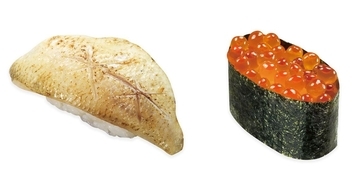 くら寿司「炙りのどぐろといくら」フェア、炙り熟成のどぐろ･大粒いくら･極上貝盛り合わせなど