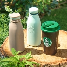スタバ、抽出後のコーヒー粉を使ったタンブラー、折りたたみシリコンボトルなど6月12日発売、夏の外出や散歩に/スターバックスコーヒー