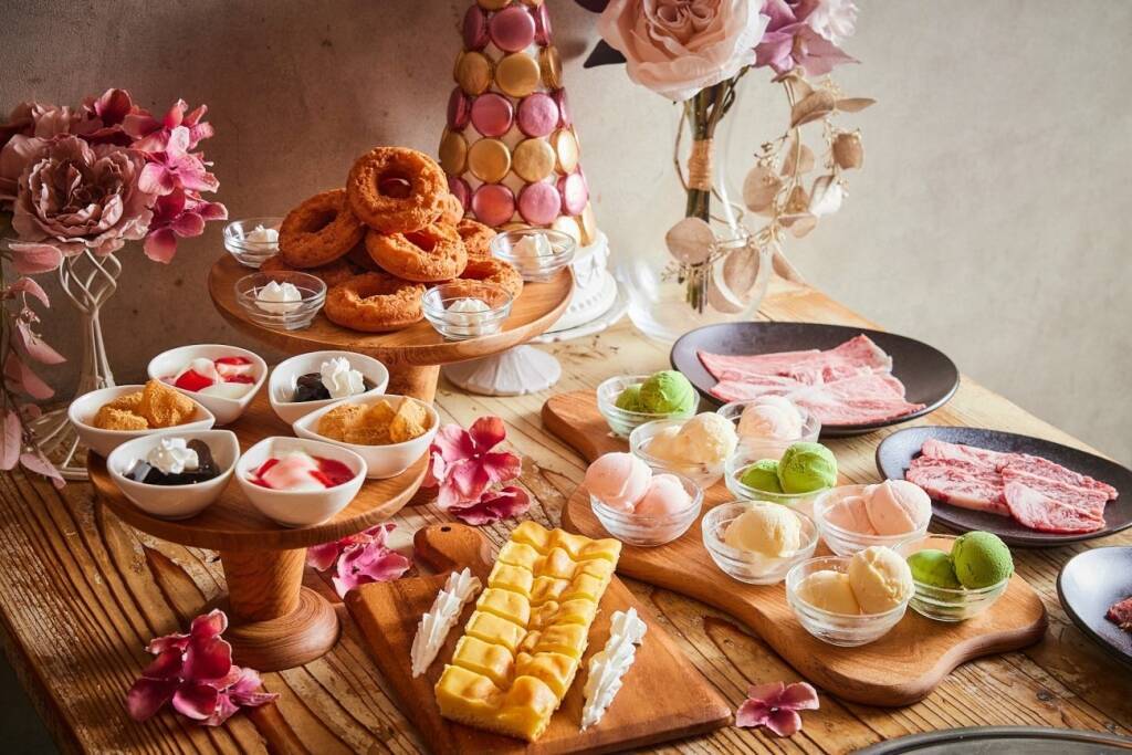 【牛角】「デザート食べ放題」がスタート　アイス、ケーキなど最大「10品」が好きなだけ食べられる【約270店舗限定】