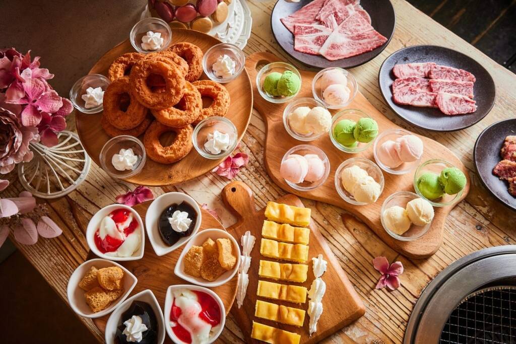 【牛角】「デザート食べ放題」がスタート　アイス、ケーキなど最大「10品」が好きなだけ食べられる【約270店舗限定】