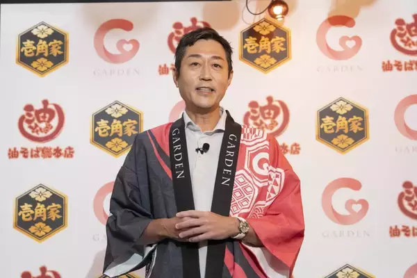 「壱角家×油そば総本店」二刀流店舗が100日で100店舗突破、株式会社ガーデン川島社長「2030年代までに外食産業でナンバーワンとなり、時価総額1.5兆円超を目指す」