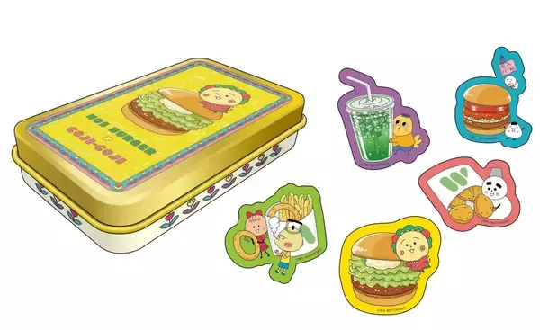 モスバーガー×「コジコジ」初コラボ　限定グッズ4種が子ども向けセットに登場