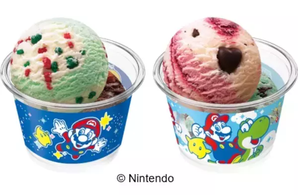「「スーパーマリオギャラクシー パレット4」新発売【サーティワン アイスクリーム】」の画像