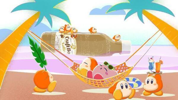 星のカービィ クラフトボス コラボcmでカービィ ワドルディが グリーングリーンズ 演奏 壁紙無料プレゼントも 22年4月4日 エキサイトニュース