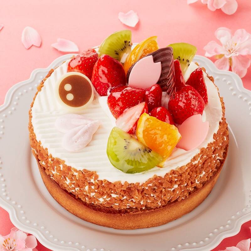 シャトレーゼ、3月限定ケーキ「清見オレンジと苺のデコレーション」発売、苺クリーム･苺ゼリーなど使用