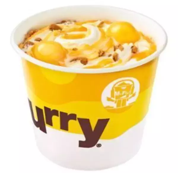 「マクドナルド「マックフルーリー カスタード 白玉のっけてみた」発売、“ひんやり＆もちもち”の新食感スイーツ」の画像