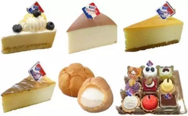 「銀座コージーコーナー・不二家・ポンパドウルでクリームチーズのスイーツ・パンを一斉展開/ベルジャポン「キリフェス2019」」の画像
