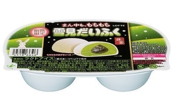ロッテ「まん中も、もちもち雪見だいふく抹茶」再登場、復刻総選挙で1位獲得