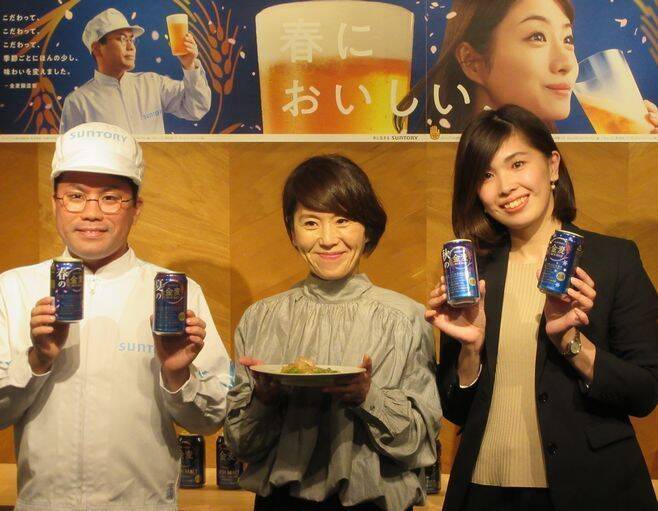 サントリービール「四季の金麦」体験会開催、「新ジャンルの常識をくつがえす」