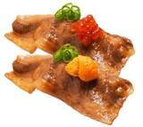 「かっぱ寿司「肉ネタ」フェア、「神戸牛炙り」ウニのせ・イクラのせなど展開、3貫盛り「牛Kingの肉三昧」なども」の画像2