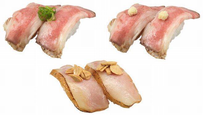 かっぱ寿司「肉ネタ」フェア、「神戸牛炙り」ウニのせ・イクラのせなど展開、3貫盛り「牛Kingの肉三昧」なども