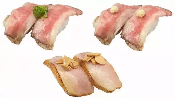 「かっぱ寿司「肉ネタ」フェア、「神戸牛炙り」ウニのせ・イクラのせなど展開、3貫盛り「牛Kingの肉三昧」なども」の画像