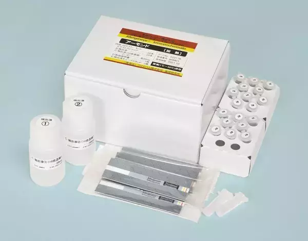 「プリマハム、国内製初のアーモンド検査キット「アレルゲンアイ イムノクロマト アーモンド」を発売」の画像