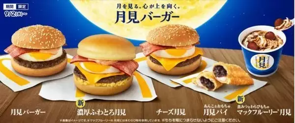 「マクドナルド「月見バーガー」光石研・岸井ゆきの父娘の感動CMに涙する人が続出、CMソングは絢香・コブクロ「三日月」」の画像