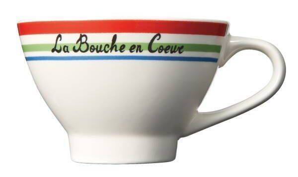 カルディ「りんごバッグ」発売、りんご模様のエコバッグと陶器カップ・シードル・ケーキのセット