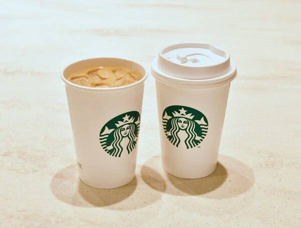 スタバ 冷たいドリンクが紙カップ ストローなしに スターバックス ラテ キャラメル マキアート など23品 スターバックスコーヒー 21年4月16日 エキサイトニュース