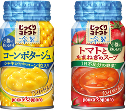 冷製缶スープが伸長、ヘルシーな間食訴求で顧客拡大/ポッカサッポロフード＆ビバレッジ