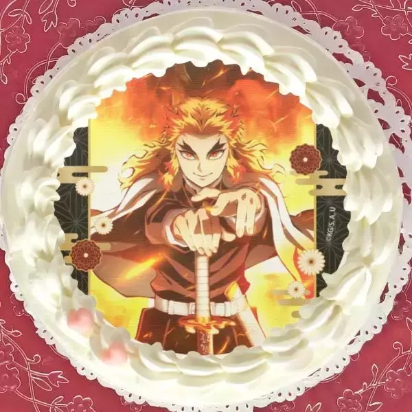 「鬼滅の刃無限列車編」プリントスイーツ通販開始、煉獄さんや猗窩座・魘夢のプリケーキ・プリマカロン・プリカップケーキ/プリロール