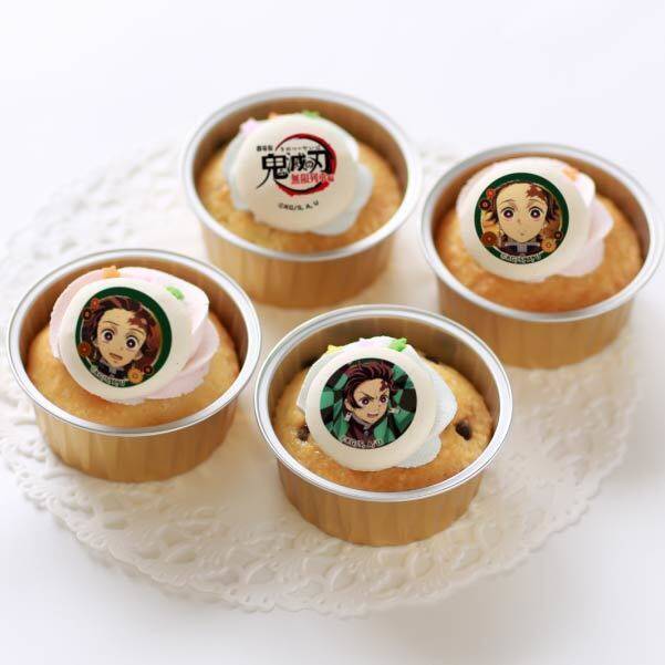 「鬼滅の刃無限列車編」プリントスイーツ通販開始、煉獄さんや猗窩座・魘夢のプリケーキ・プリマカロン・プリカップケーキ/プリロール