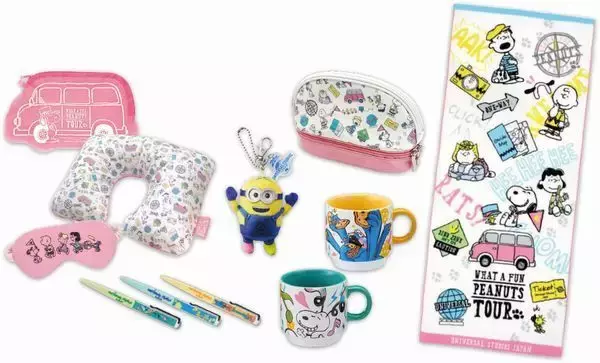 「ローソン×USJ ミニオン・スヌーピーグッズや“貸切ナイト”スマホくじでプレゼント/ユニバーサル・スタジオ・ジャパン・キャンペーン」の画像