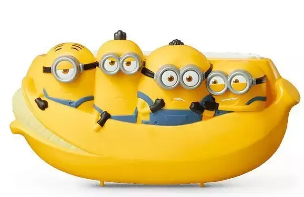 「ハッピーセット「USJオールスターズ」ミニオン・ハローキティ・おさるのジョージの水鉄砲など登場/マクドナルド×ユニバーサル・スタジオ・ジャパン」の画像