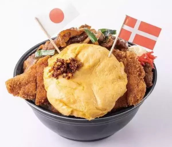 大阪王将 史上最重量1.5kg「無差別超級頂点君臨丼」発売、カツ＆生姜焼きのメガ盛りメニュー、ポータブルTVなど当たるスクラッチキャンペーンも