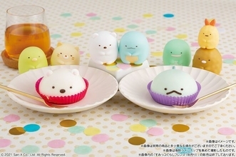 「キャラデコmini すみっコぐらしのケーキ」しろくま・とかげ発売、もも・マスカットムースの1人用ケーキ、川崎のセブンイレブン限定で/バンダイ