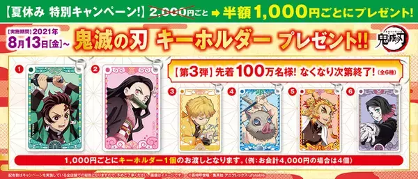 「くら寿司「鬼滅の刃クリアファイルコンプリートセット」コラボグッズ第4弾の4枚組を“うなぎと牛丼”通販購入でプレゼント」の画像