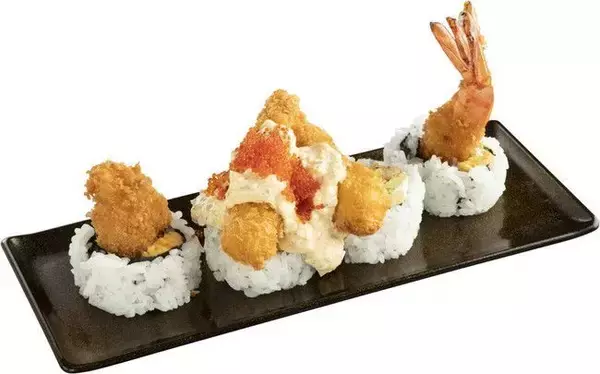 「スシロー「全国うまいもん市」開催、天然本マグロ盛り合わせや“シャチホコ”再現エビフライロールなど、「倍とろ」110円も同時開催」の画像