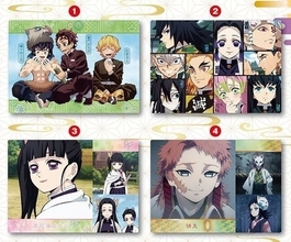 くら寿司「鬼滅の刃」コラボ第5弾下敷きは「かまぼこ隊」「柱」「栗花落カナヲ」「錆兎」の4種類、会計1000円で一枚プレゼント