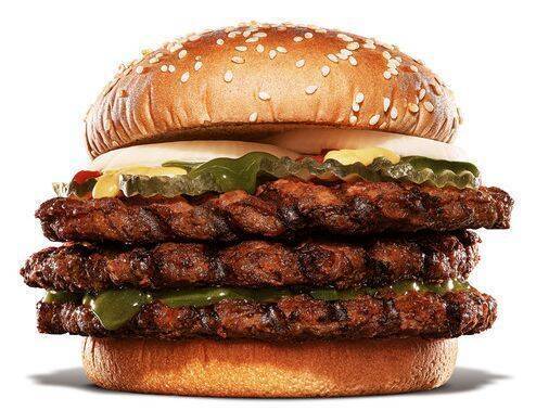 バーガーキング パティ3枚「ビッグマウスバーガー」チーズ＆チーズ、スーパースパイシーの2種発売