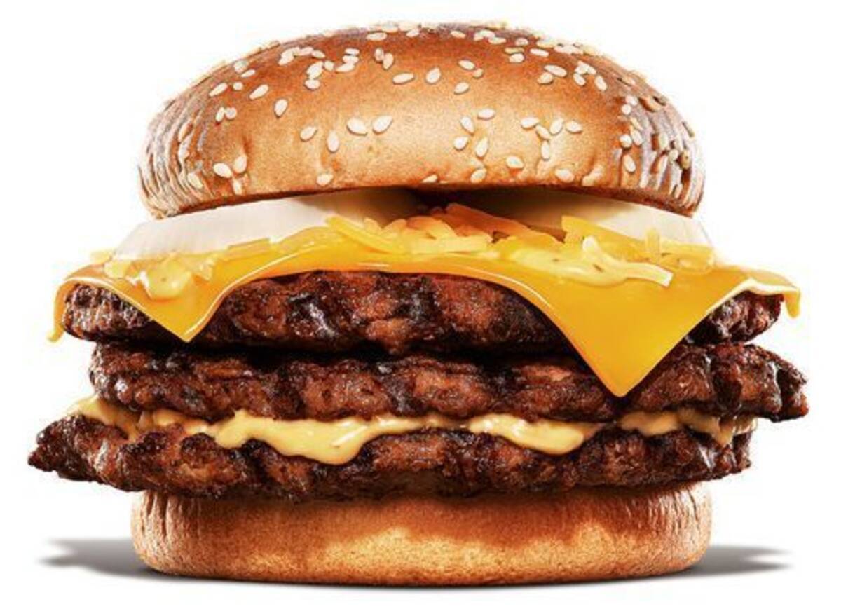 バーガーキング パティ3枚 ビッグマウスバーガー チーズ チーズ スーパースパイシーの2種発売 21年8月27日 エキサイトニュース