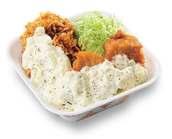 かつや チキンカツとから揚げのタルタル合い盛り丼 復刻発売 合い盛り定食 テイクアウト弁当も 21年9月23日 エキサイトニュース