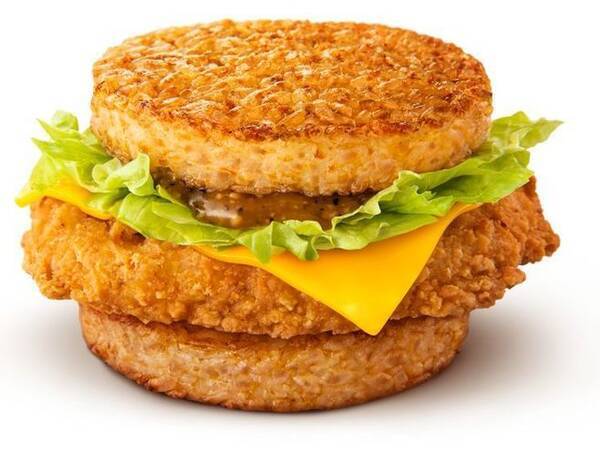 夜マック ごはんバーガー ごはんチキンにんにく黒胡椒 ごはん海老旨辛仕立て発売 ごはんてりやき再登場も マクドナルド 2021年9月28日 エキサイトニュース