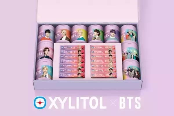 「キシリトールガムBTSフルコンプリートセット」BTS JAPANオフィシャルショップ限定パッケージ発売、ファンクラブ会員以外も購入可能/ロッテ