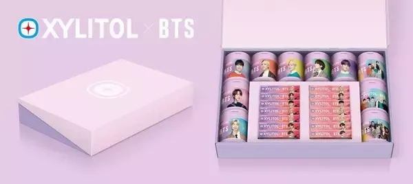 「「キシリトールガムBTSフルコンプリートセット」BTS JAPANオフィシャルショップ限定パッケージ発売、ファンクラブ会員以外も購入可能/ロッテ」の画像