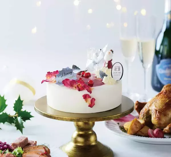 「2021松屋のクリスマスケーキ」予約開始、松屋限定ミシュラン2つ星「NARISAWA」のケーキ、最高価格は2万7000円・千疋屋いちごのショートケーキ