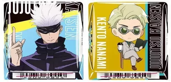 ファミマ限定「チロルチョコ呪術廻戦クランチピーナッツ」発売、五条悟・七海建人・虎杖悠仁・伏黒恵・釘崎野薔薇の5キャラクター計10種類/ファミリーマート