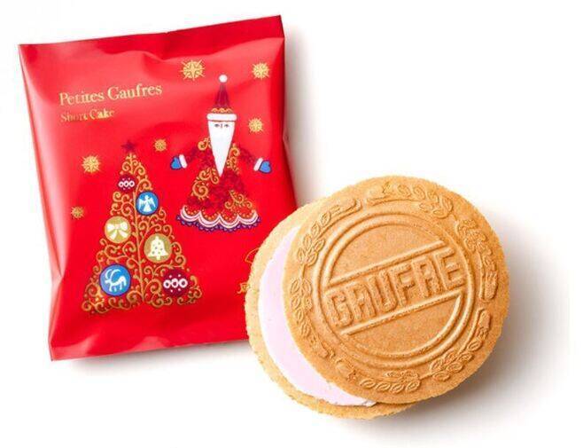 上野風月堂2021年xmasコレクション ゴーフル ショートケーキ味 チョコレートクランチ サンタ 天使のクリスマス缶など発売 2021年11月1日 エキサイトニュース
