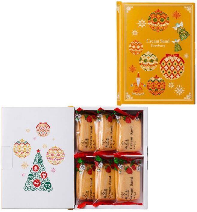 上野風月堂2021年xmasコレクション ゴーフル ショートケーキ味 チョコレートクランチ サンタ 天使のクリスマス缶など発売 2021年11月1日 エキサイトニュース 3 3