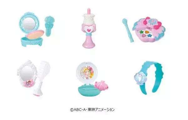 ハッピーセット「トロピカル～ジュ!プリキュア」登場、第1弾はメイクごっこで遊べるおもちゃ、第2弾はミラー・ヘアクリップ・カチューシャ/マクドナルド