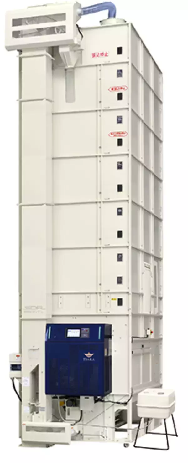 「穀物乾燥機「TIARA」シリーズ新発売、視認性とメンテナンス性向上/サタケ」の画像