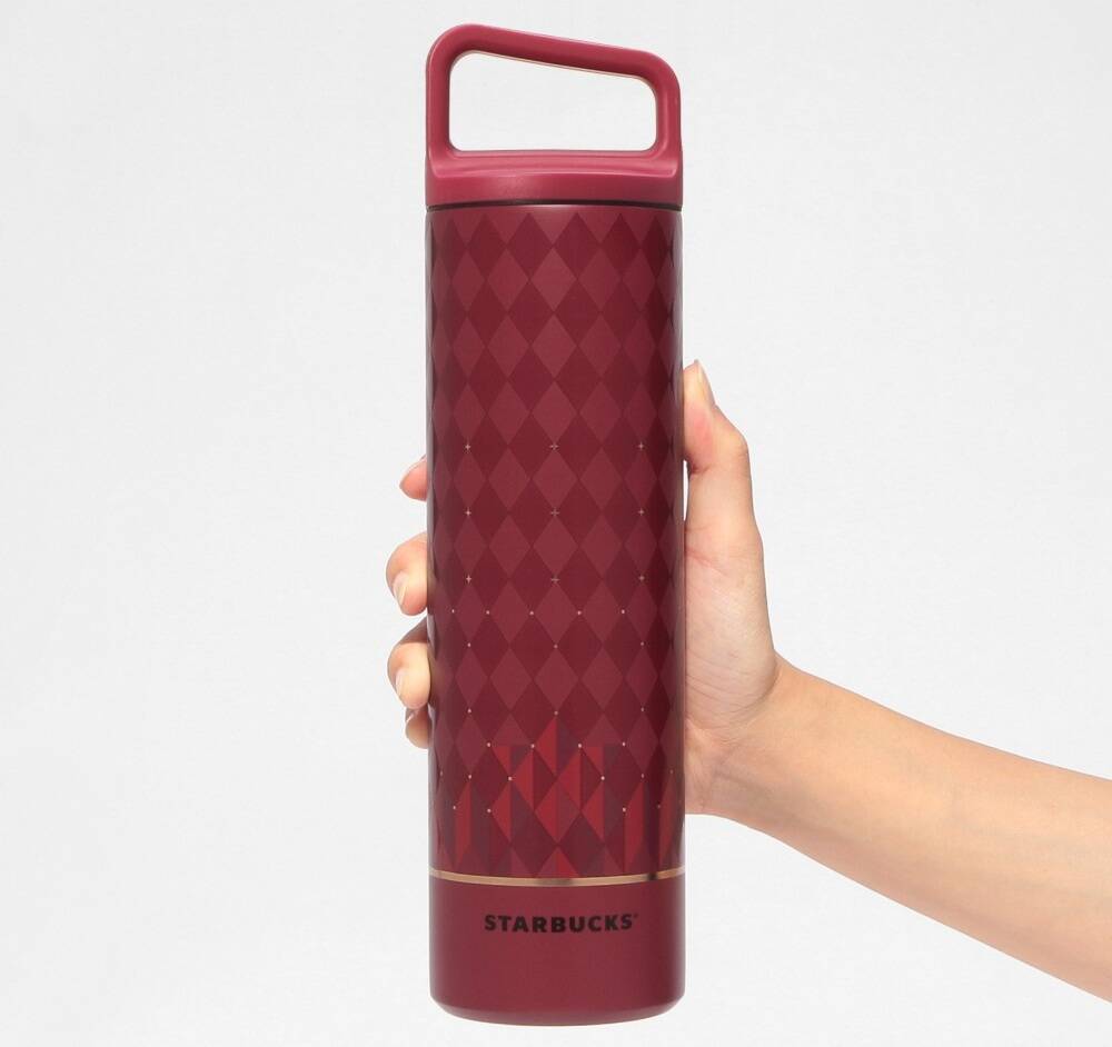 【スタバ新作グッズ】グリーン×ゴールドの上品なボトルやマグカップを発売