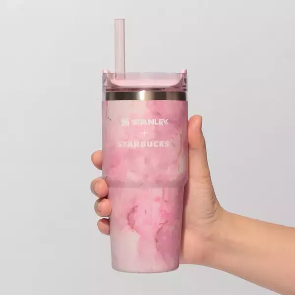 「スタバ桜グッズ2026登場　きらめく限定ボトル＆マグ発売」の画像