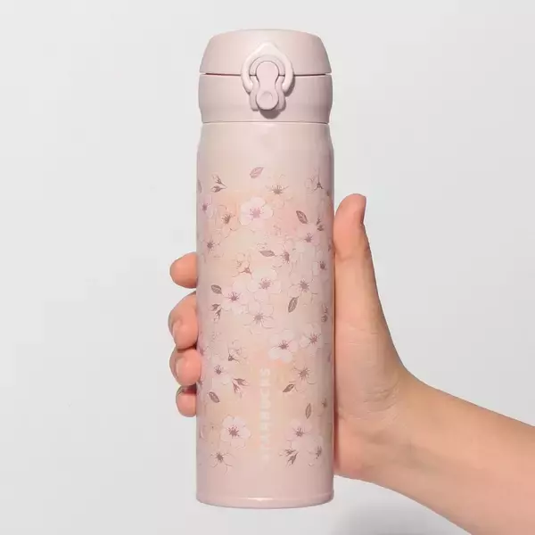 「スタバ桜グッズ2026登場　きらめく限定ボトル＆マグ発売」の画像