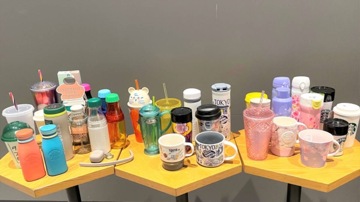スタバ“マイタンブラー”持参は年間800万杯分、店内飲食や水筒 