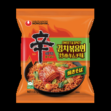 辛ラーメンに“甘辛トレンド”新作、炒めキムチ味の焼きそば登場 / 世界的人気フレーバー「SWICY」がテーマ