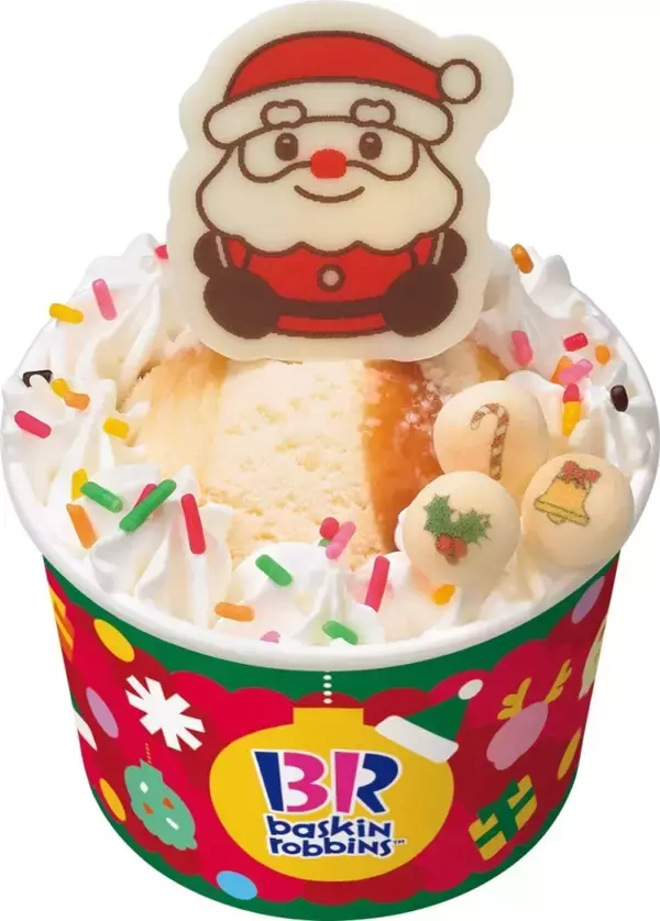 「サーティワン、2025年クリスマス商品のモバイルオーダー&店舗予約を開始/アイスクリームケーキやパーティーセットなどをラインアップ」の画像